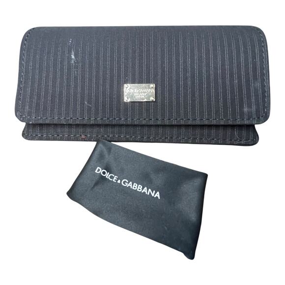 Dolce & Gabbana Soft Eyeglass Case Set w/ Box, Booklet & Cleaning Cloth | Unused - Picture 2 of 11